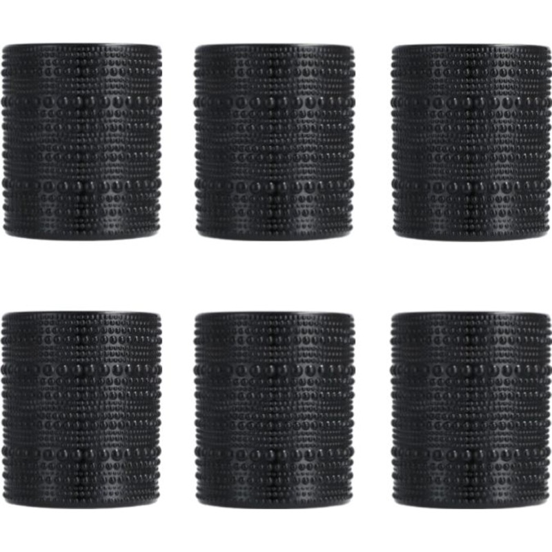 Fortessa - Jupiter 10 Oz Obsidian Double Old Fashioned Glass, Pack of 6 - JUPITEROB.04