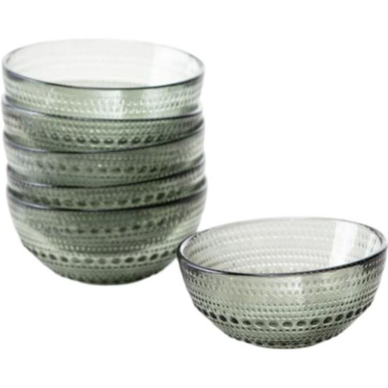 Fortessa - Jupiter 13.5 Oz Grey Cereal Bowl, Pack of 6 - JUPSM.BOWL.05