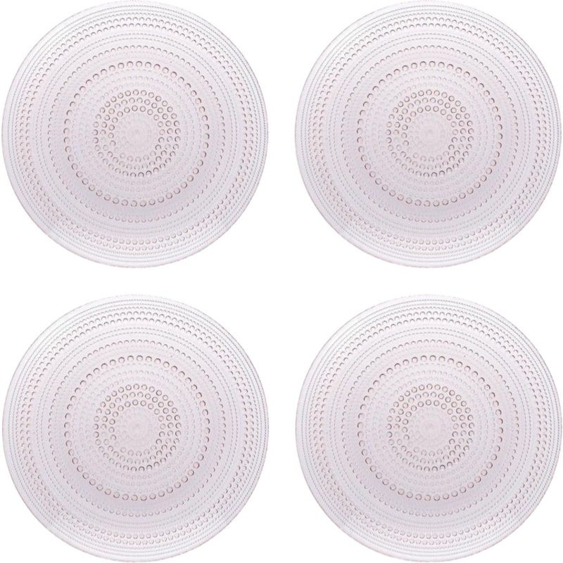 Fortessa - Jupiter 8" Pink Salad Plate, Pack of 4 - JUPITERPK.16
