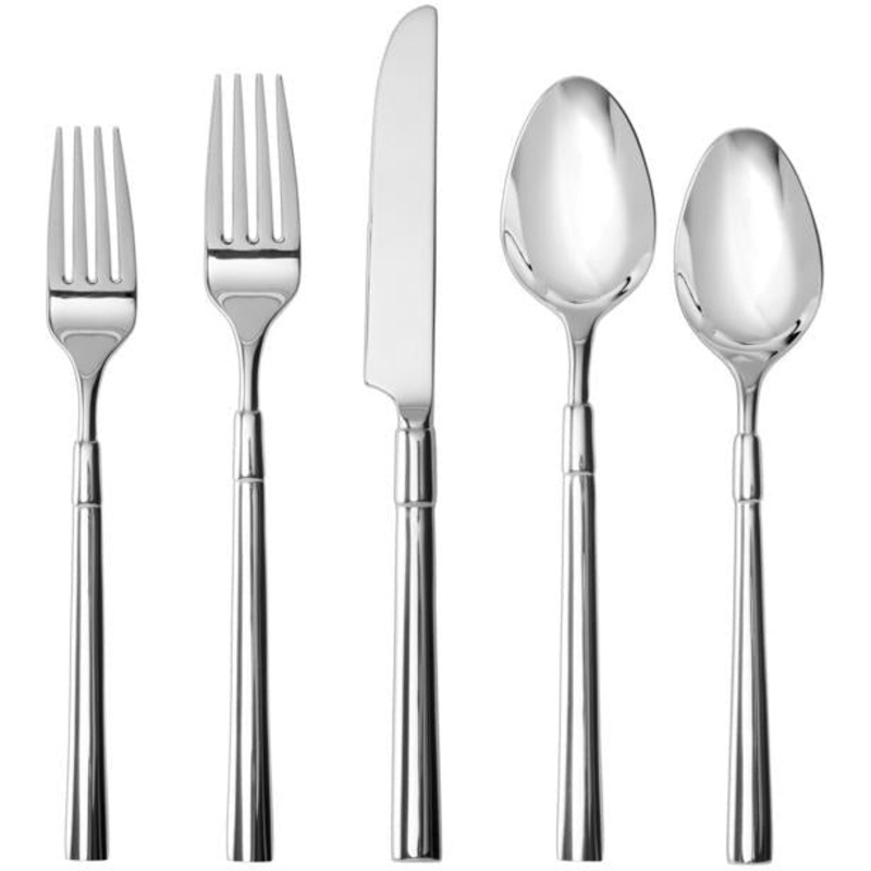 Fortessa - Lloyd 5 Pc Stainless Steel Flatware Set - 5PPS-509-05