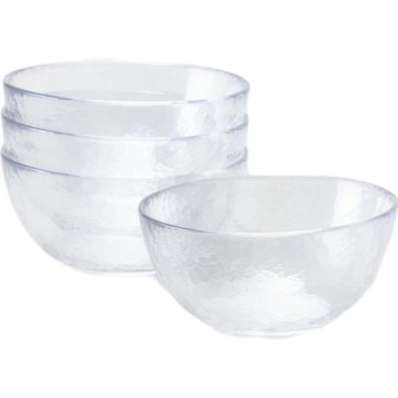 Fortessa - Los Cabos Clear 21 Oz Cereal Bowl, Pack of 4 - 2700.CLEAR.06