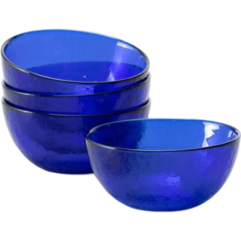 Fortessa - Los Cabos Cobalt 21 Oz Cereal Bowl, Pack of 4 - 2700.COBALT.06