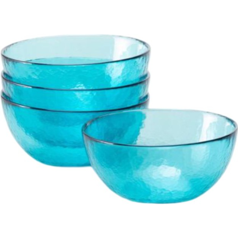 Fortessa - Los Cabos Lagoon Blue 21 Oz Cereal Bowl, Pack of 4 - 2700.LAGOON.06