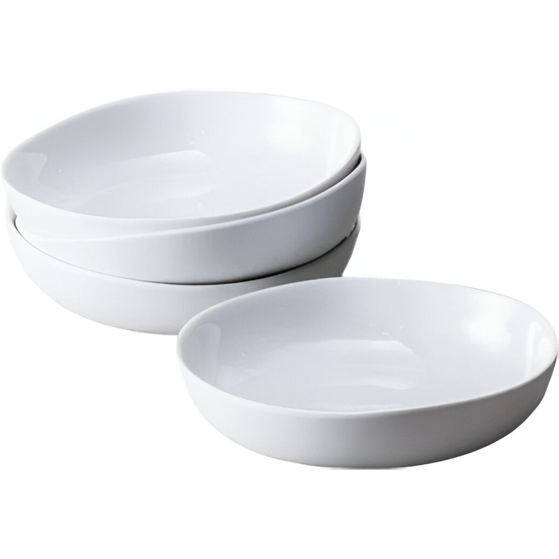 Fortessa - Sandia 19 Oz Bianco Coupe Bowl, Pack of 4 - MD.4.FF4389WT