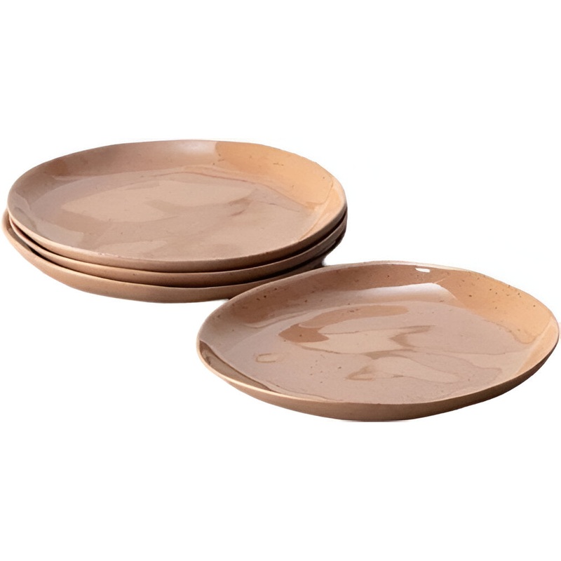 Fortessa - Sandia 7.75" Adobe Salad Plate, Pack of 4 - MD.4.FF4378TC
