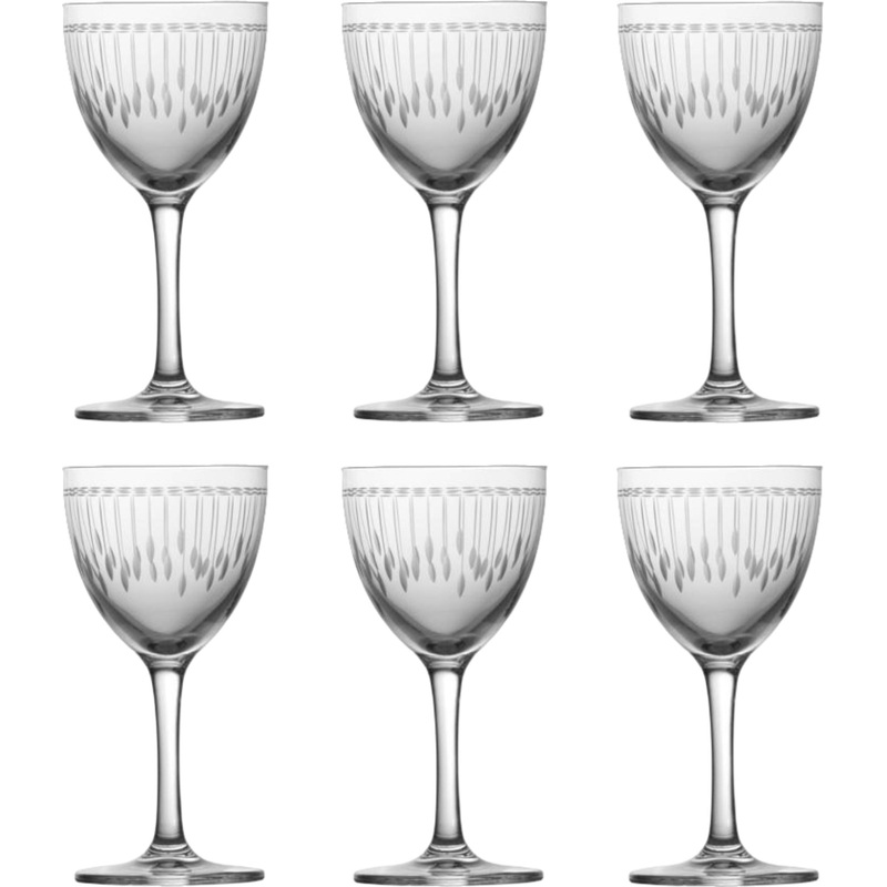 Fortessa - Vanity 5.6 Oz Clear Cocktail Glass, Pack of 6 - 0023.G119778