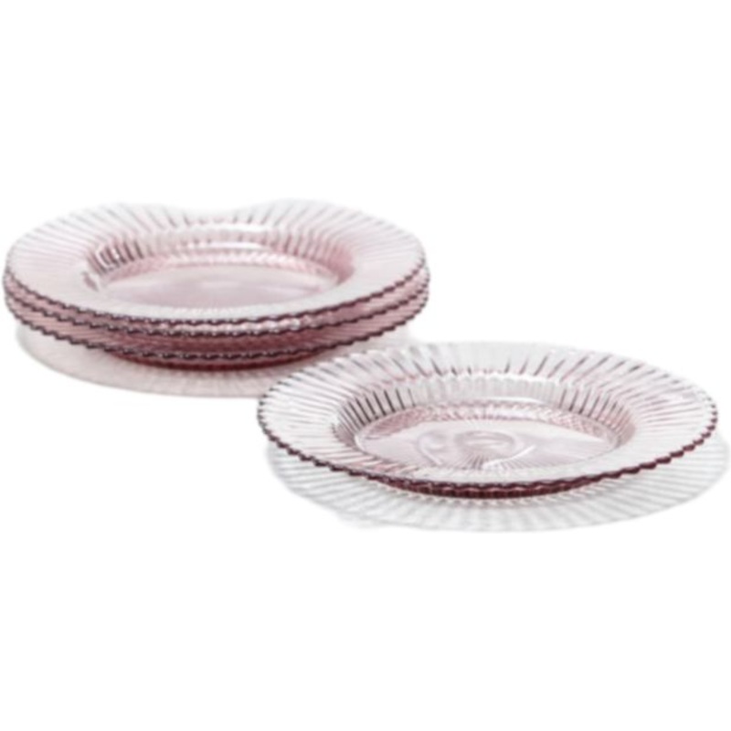 Fortessa - Archie Pink 8.5" Salad/Dessert Plate, Pack of 4 - ARCHIE.PK.06