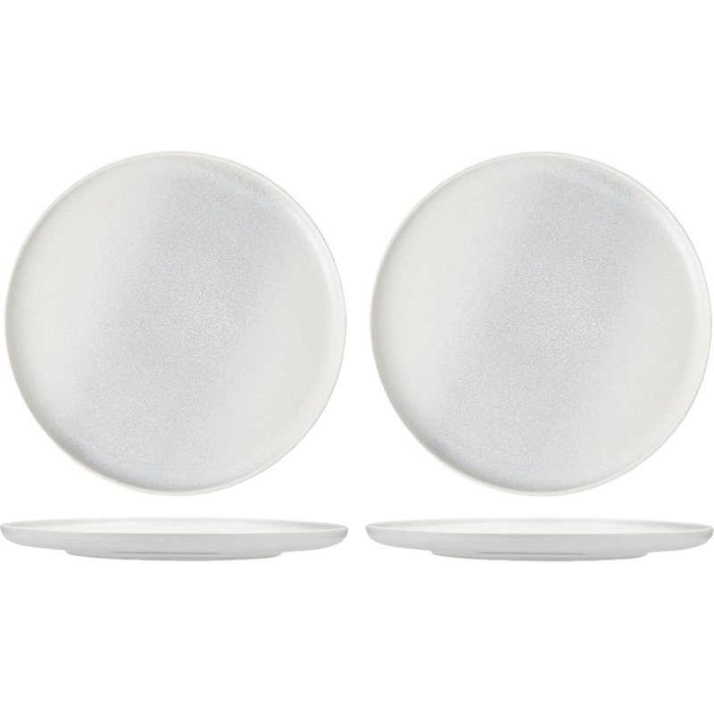 Fortessa - CT Collection Iceland Thermal 10.75" x 1.75" White Coupe Dinner Plate, Pack of 4 - CT.ICE.TW.803