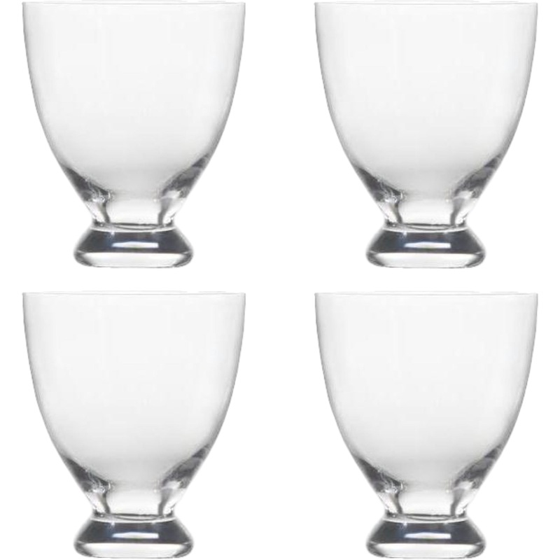 Fortessa - Gala 11.2 Oz Clear Lowball Cocktail Glass, Pack of 4 - GALA.CL.4.01