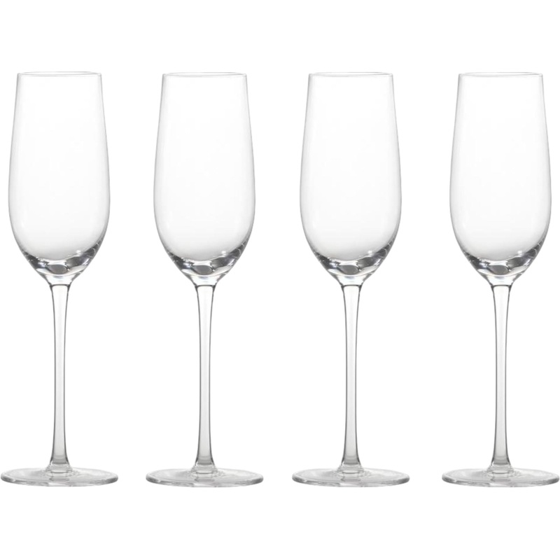 Fortessa - Gala 9.1 Oz Clear Champagne Flute, Pack of 4 - GALA.CL.4.05