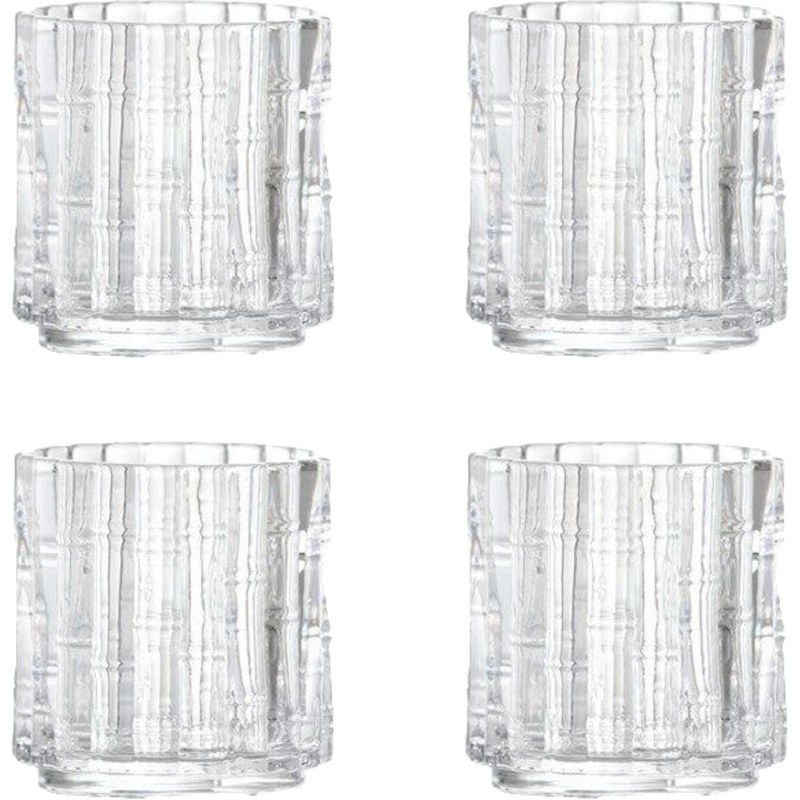 Fortessa - Mahalo 10.8 Oz Double Old Fashioned Glass, Pack of 4 - MAHALO.CL.4.04