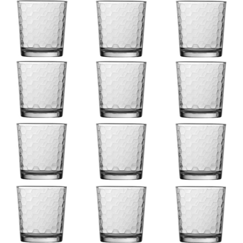 Fortessa - Ornamento 12.75 Oz Favo Tumbler, Pack of 12 - ORNA.V455090