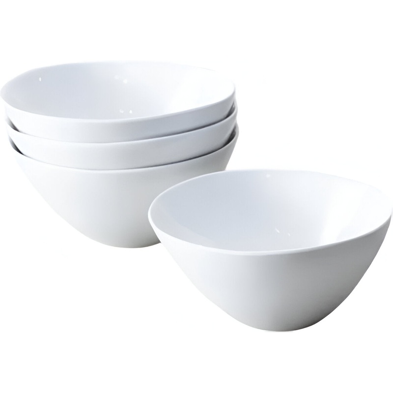 Fortessa - Sandia 18 Oz Bianco Cereal Bowl, Pack of 4 - MD.4.FF4339WT