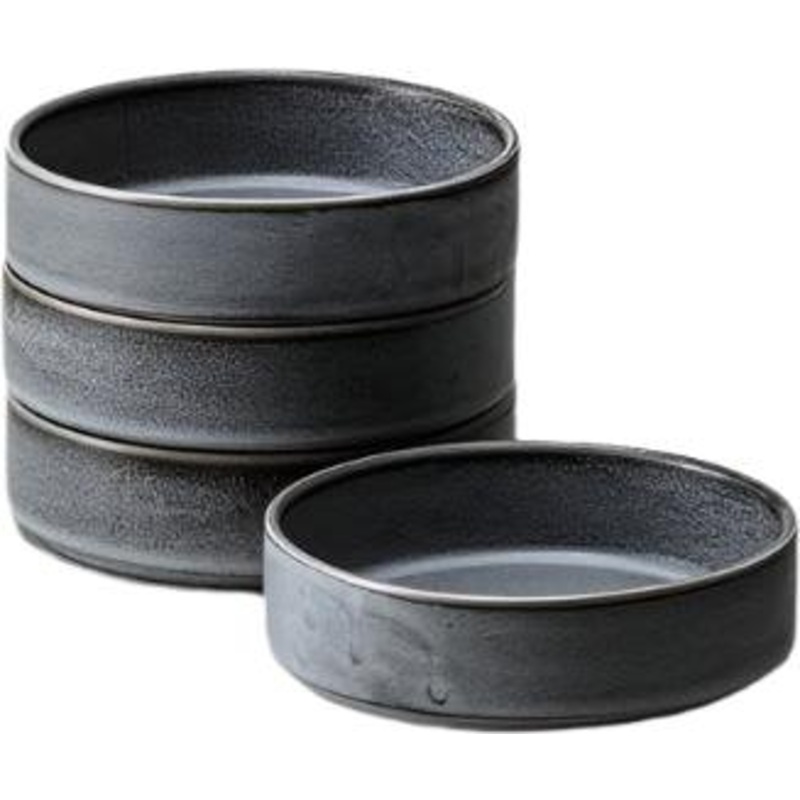 Fortessa - Sound 6" Thunder Straight Sided Bowl, Pack of 4 - 6700.SND.1108