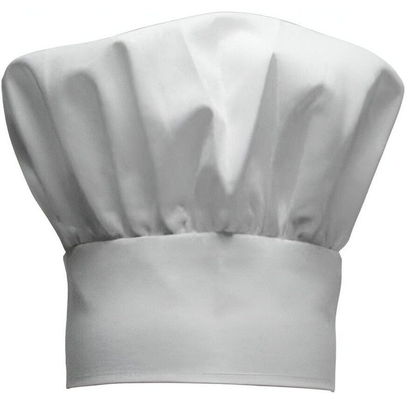 Chef Revival - 13" Poly-Cotton Chef Hat with Adjustable Velcro Headband - H400