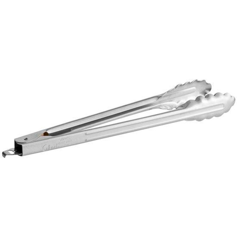 Edlund - 44 Series 12" Heavy-Duty Scallop Utility Tongs with Lock, Pack of 72 - 4412 HDL-72