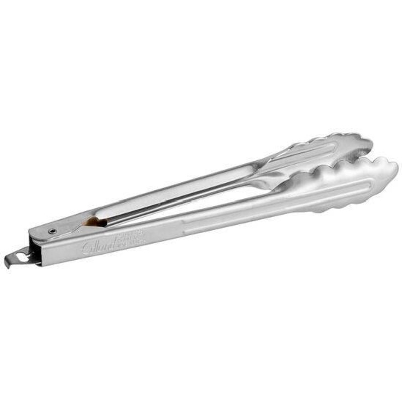 Edlund - 44 Series 9" Heavy-Duty Scallop Utility Tongs with Lock, Pack of 72 - 4409 HDL-72