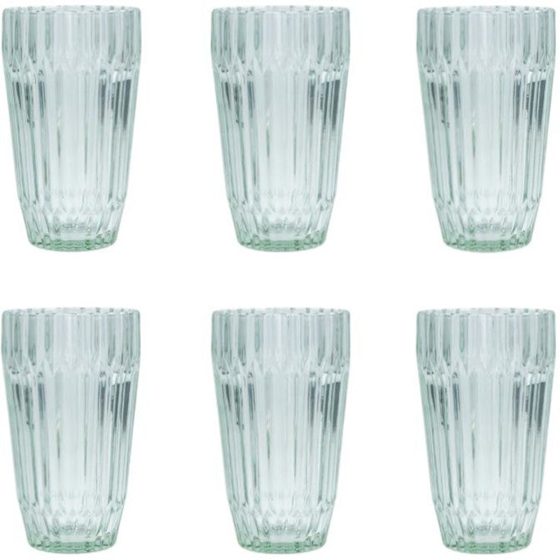 Fortessa - Archie Verde 14.8 Oz Iced Beverage Glass, Pack of 6 - ARCHIE.VD.03
