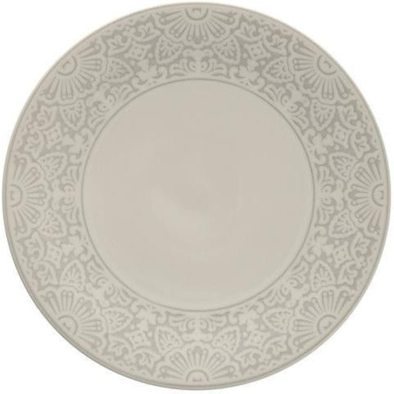 Fortessa - Havana 10.75" Gray Coupe Dinner Plate, Pack of 4 - STN.5601.15