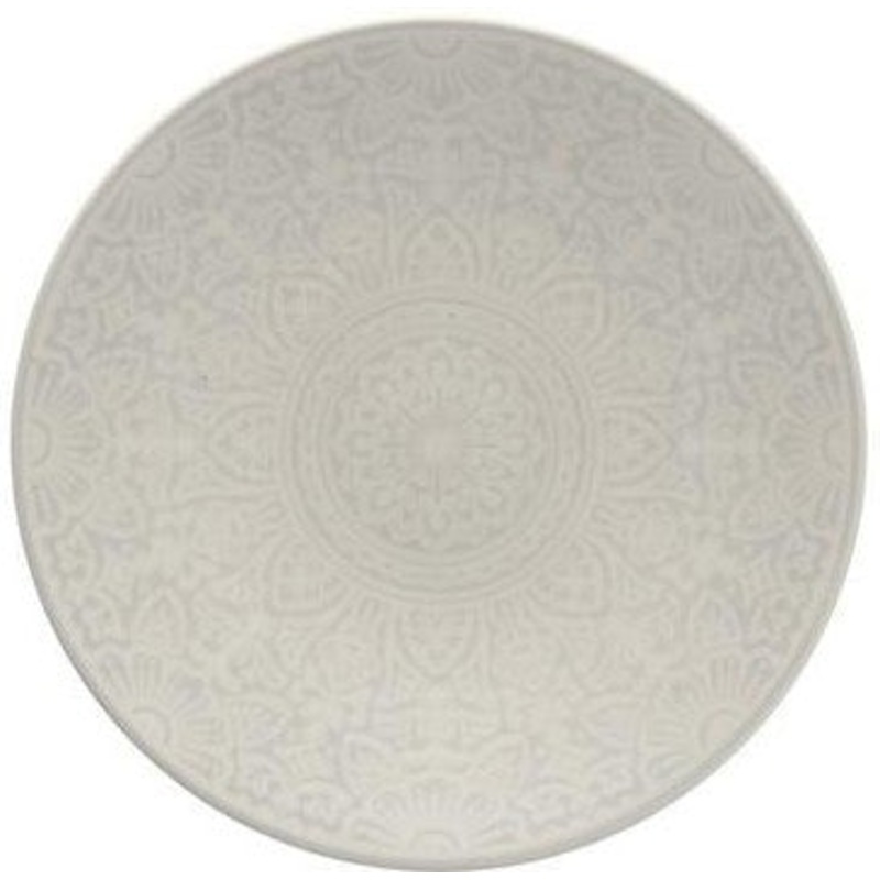 Fortessa - Havana 8.5" Gray Coupe Salad Plate, Pack of 4 - STN.5601.02
