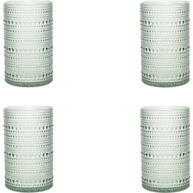 Fortessa - Orbetto 13 Oz Sage Iced Beverage Glass, Pack of 4 - PS.ORB.SG.03