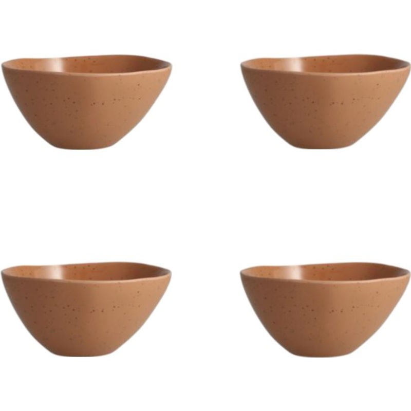 Fortessa - Sandia 18 Oz Adobe Cereal Bowl, Pack of 4 - MD.4.FF4339TC