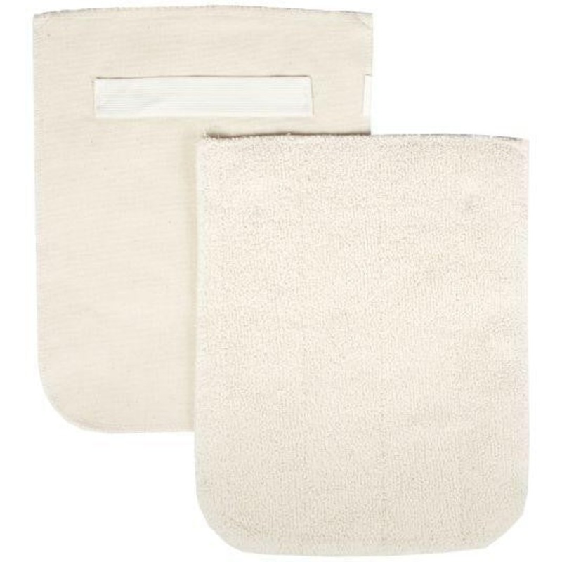 Chef Revival - 8" x 11" Terry Cotton Beige Steam Stopping Pan Grabber, Pack of 12- PG1IMP