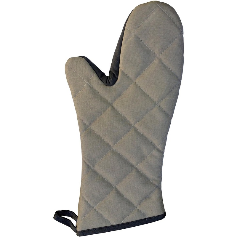 Chef Revival - Pyrotex PRO 13" Forearm Length Beige Oven Mitt, Pair - 2PX23BETF
