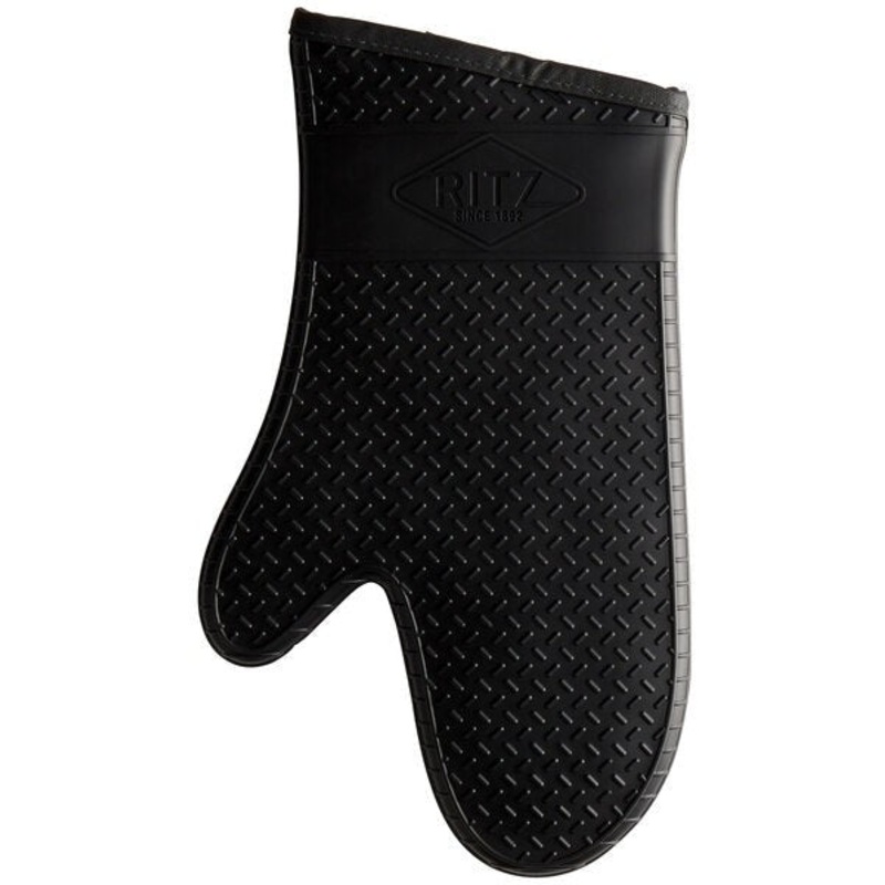 Chef Revival - RITZ 15" Silicone Black Oven Mitt - RZS685BK15