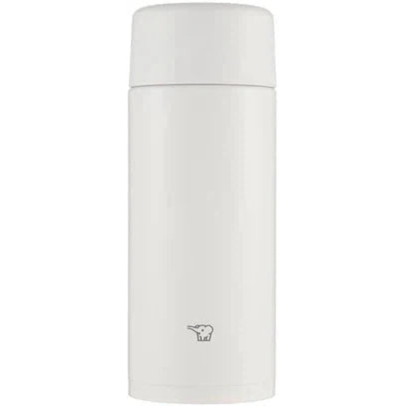 Zojirushi - 0.36 L Pale White Stainless Mug - SM-ZA36WM