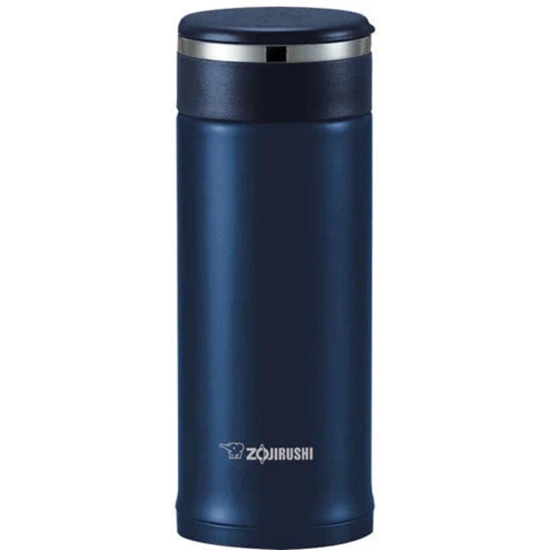 Zojirushi - 0.46 L Deep Blue Stainless Steel Mug with Tea Filter - SM-JTE46-AD