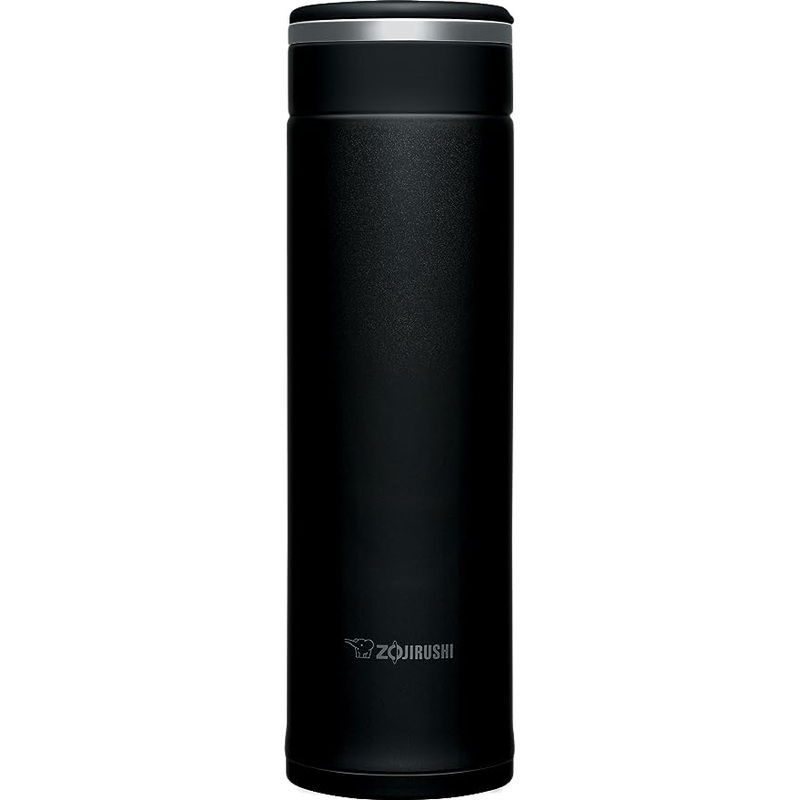 Zojirushi - 0.48 L Black Stainless Steel Travel Mug - SM-JHE48BA
