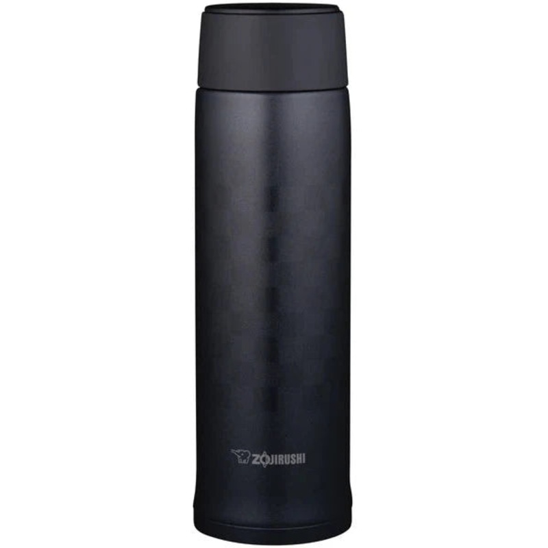 Zojirushi - 0.48 L Ichimatsu Black Stainless Steel Vacuum Insulated Mug - SM-NAE48SABZ