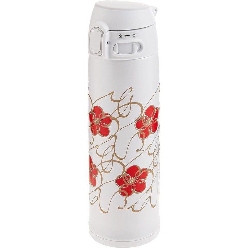 Zojirushi - 0.48 L Kana White Stainless Steel Vacuum Insulated Mug - SM-TAE48SAWJ