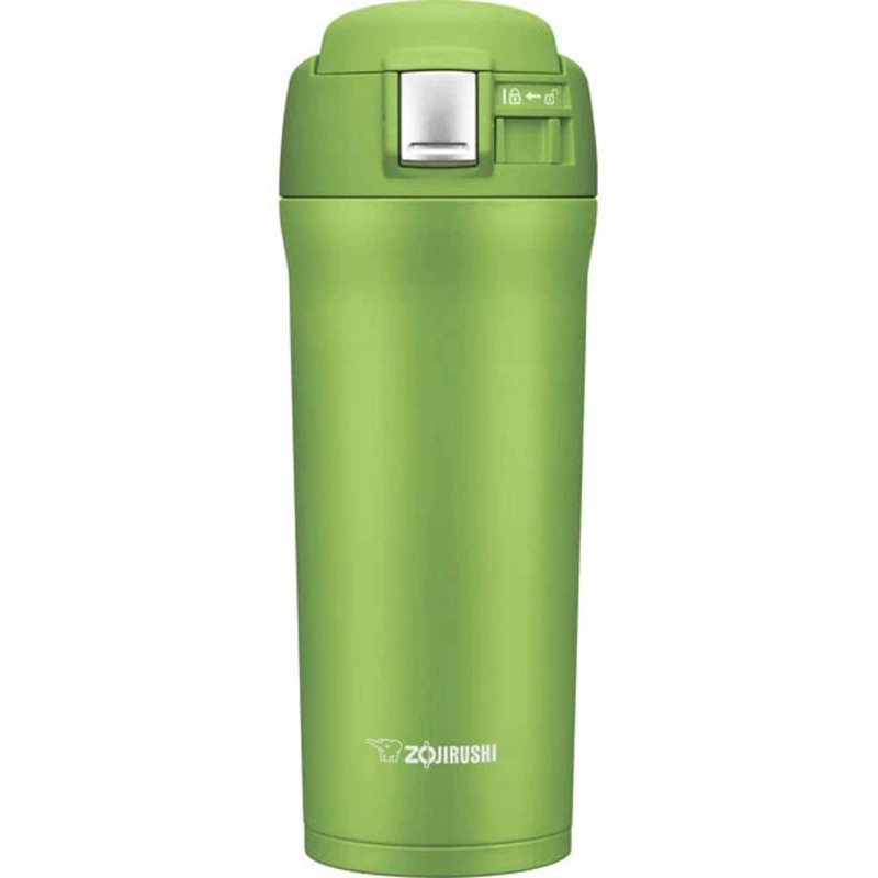 Zojirushi - 0.48 L Lime Green Stainless Steel Travel Mug - SM-YAE48GA