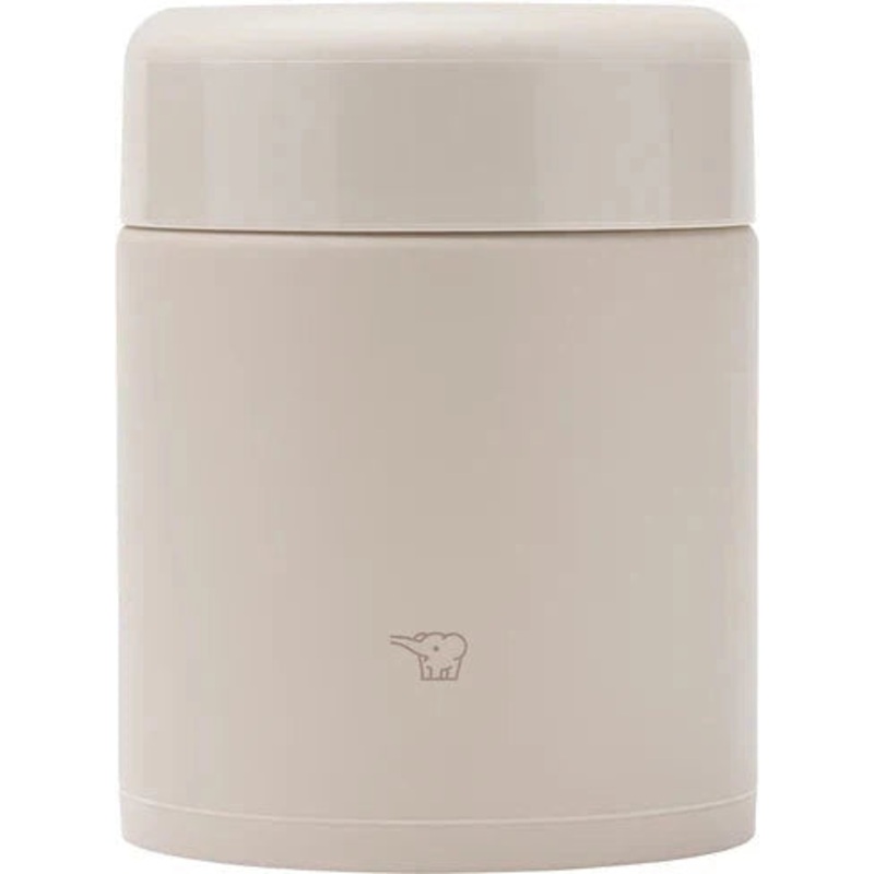 Zojirushi - 0.52 L Beige Stainless Steel Food Jar - SW-KA52CM