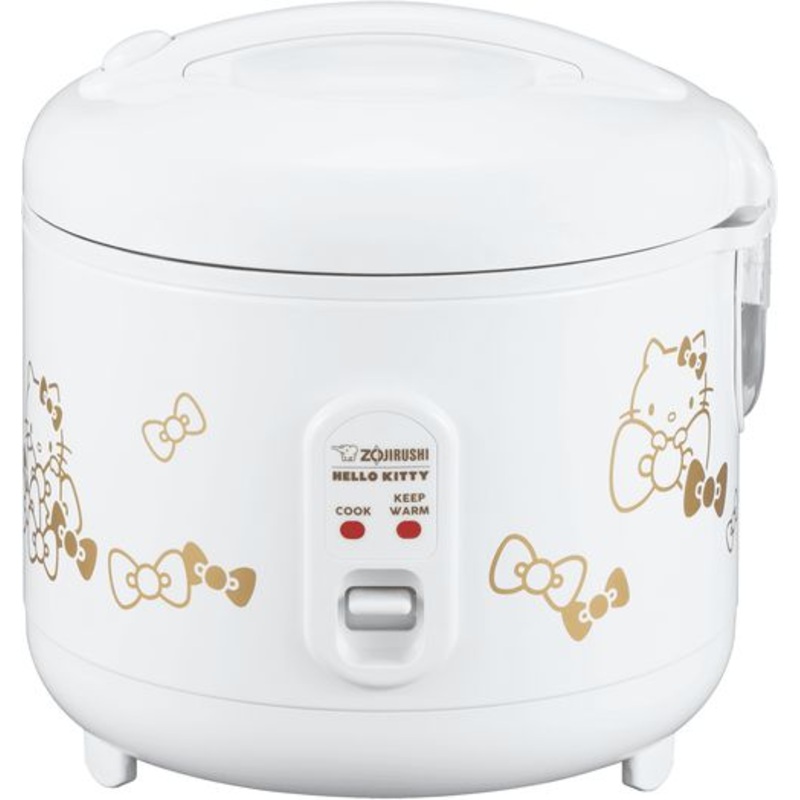 Zojirushi - 1 L HELLO KITTY Automatic Rice Cooker & Warmer - NS-RPC10KT