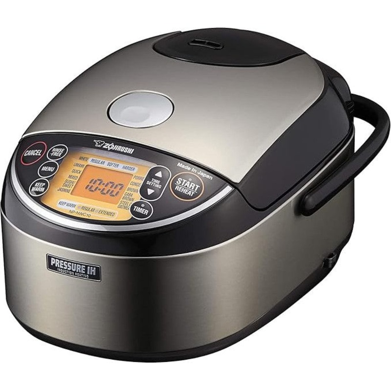 Zojirushi - 1 L Pressure Induction Heating Rice Cooker & Warmer - NP-NWC10