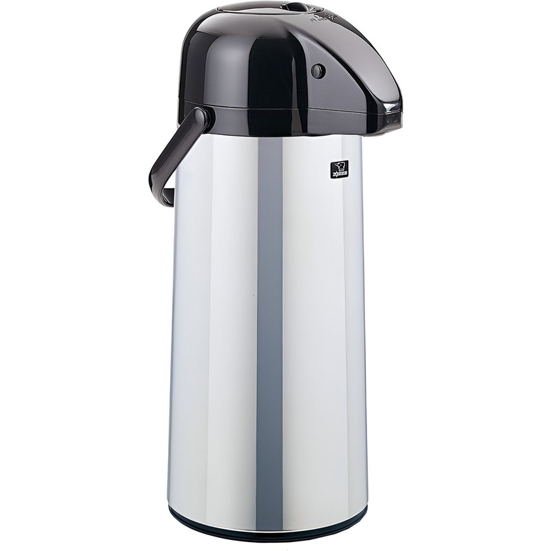 Zojirushi - 2.2 L Stainless Steel Air Pot Beverage Dispenser - AAPE-22SCXA