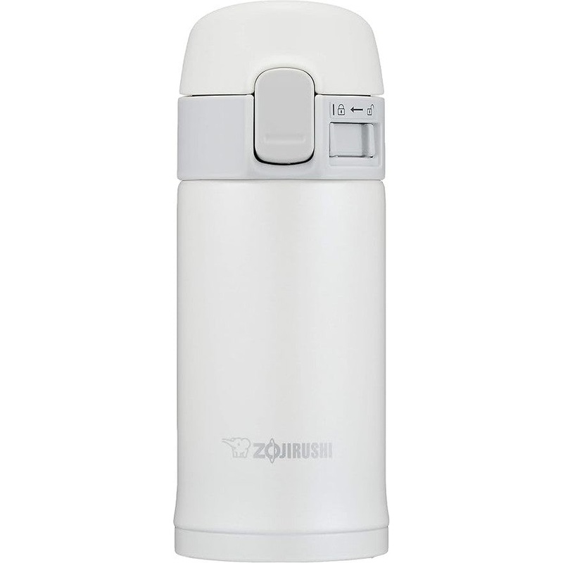 Zojirushi - 0.3 L White Stainless Mug - SM-PC30WA