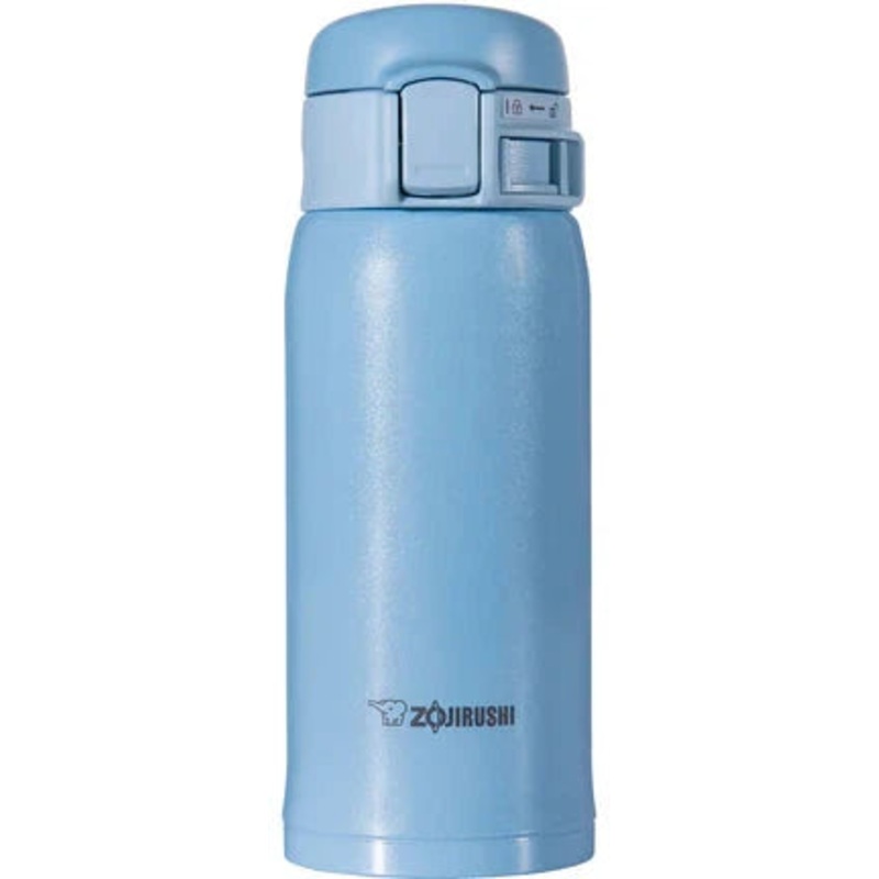 Zojirushi - 0.36 L Light Blue Stainless Mug - SM-SE36AL