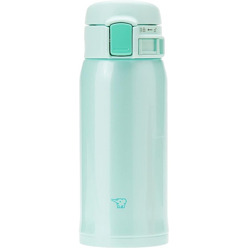 Zojirushi - 0.36 L Mint Stainless Steel Water Bottle - SM-SR36GP