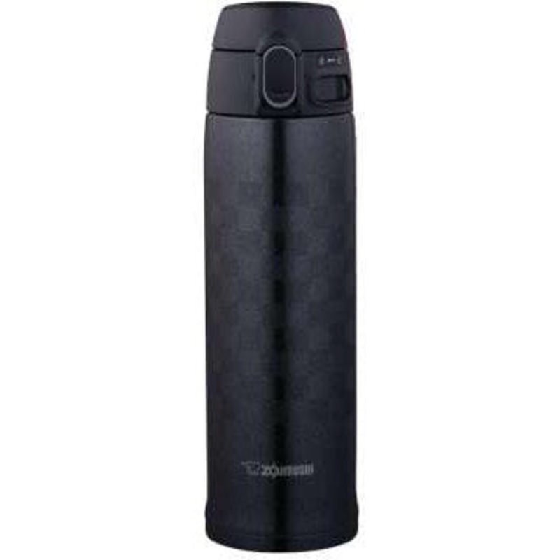 Zojirushi - 0.48 L Ichimatsu Black Stainless Steel Vacuum Insulated Mug - SM-TAE48SABZ