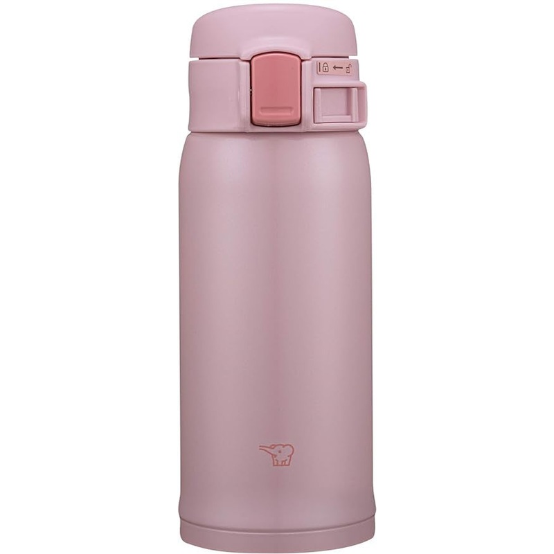 Zojirushi - 0.48 L Pearl Pink Stainless Steel Water Bottle - SM-SR48EPP