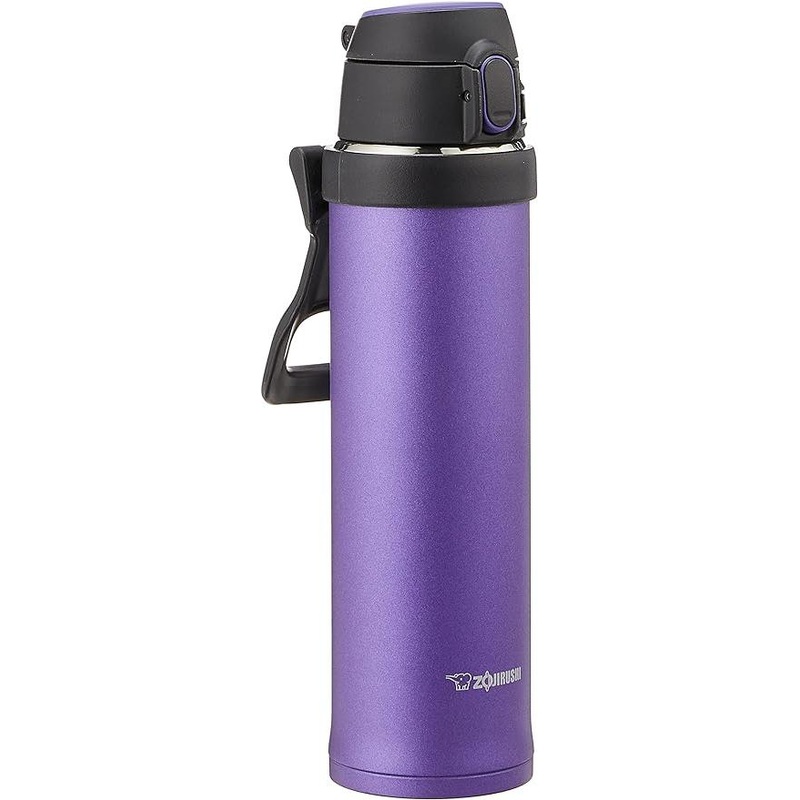 Zojirushi - 0.48 L Purple Dusk Flip-and-Go Stainless Mug - SM-QHE48VK