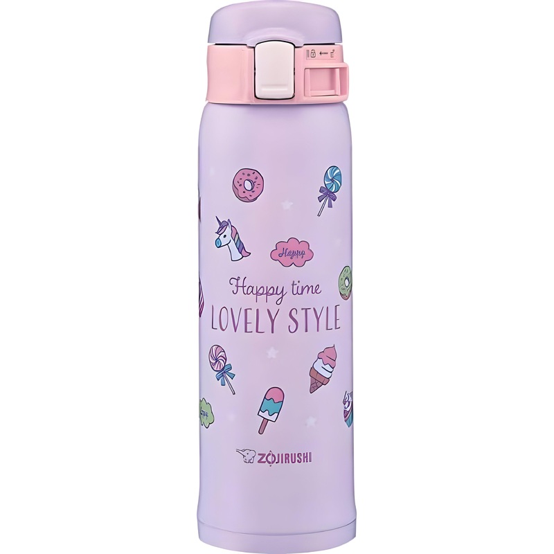 Zojirushi - 0.48 L Sweets Purple Stainless Steel Vacuum Insulated Mug - SM-SG48VZ