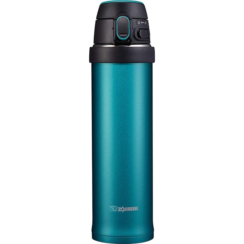 Zojirushi - 0.48 L Teal Flip-and-Go Stainless Mug - SM-QHE48GK