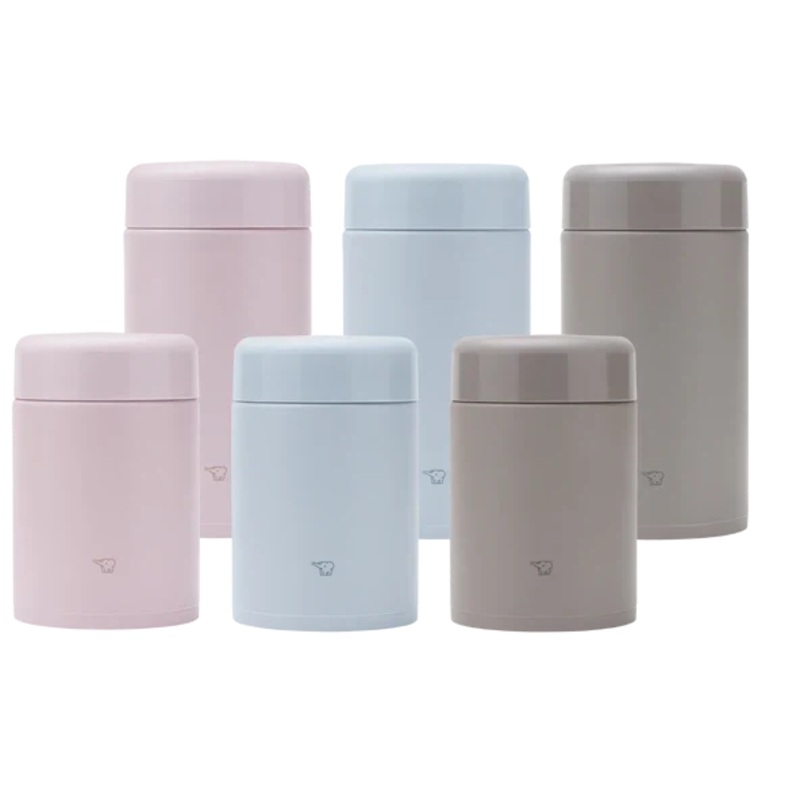 Zojirushi - 0.52 L Vintage Rose Stainless Steel Food Jar - SW-KA52PM