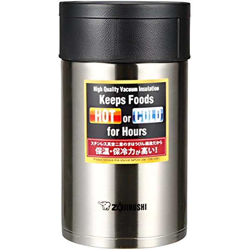 Zojirushi - 0.55 L Stainless Steel Vacuum Insulated Food Jar - SW-HAE55XA