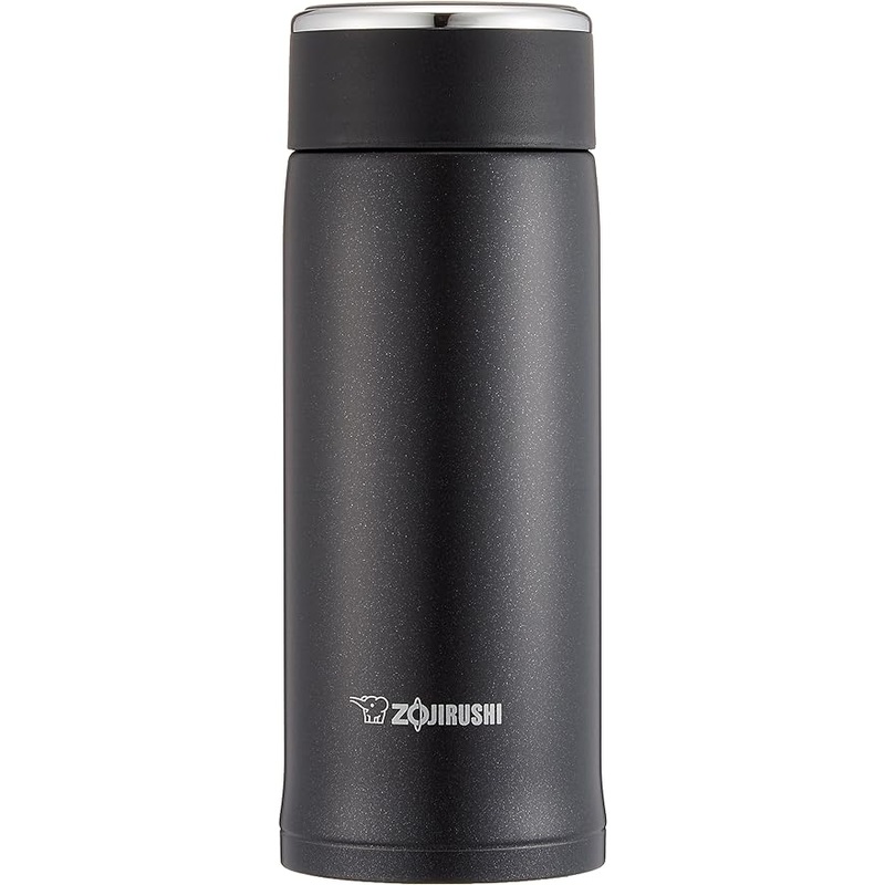 Zojirushi - 0.6 L Matte Black Stainless Steel Mug - SM-LB60BZ